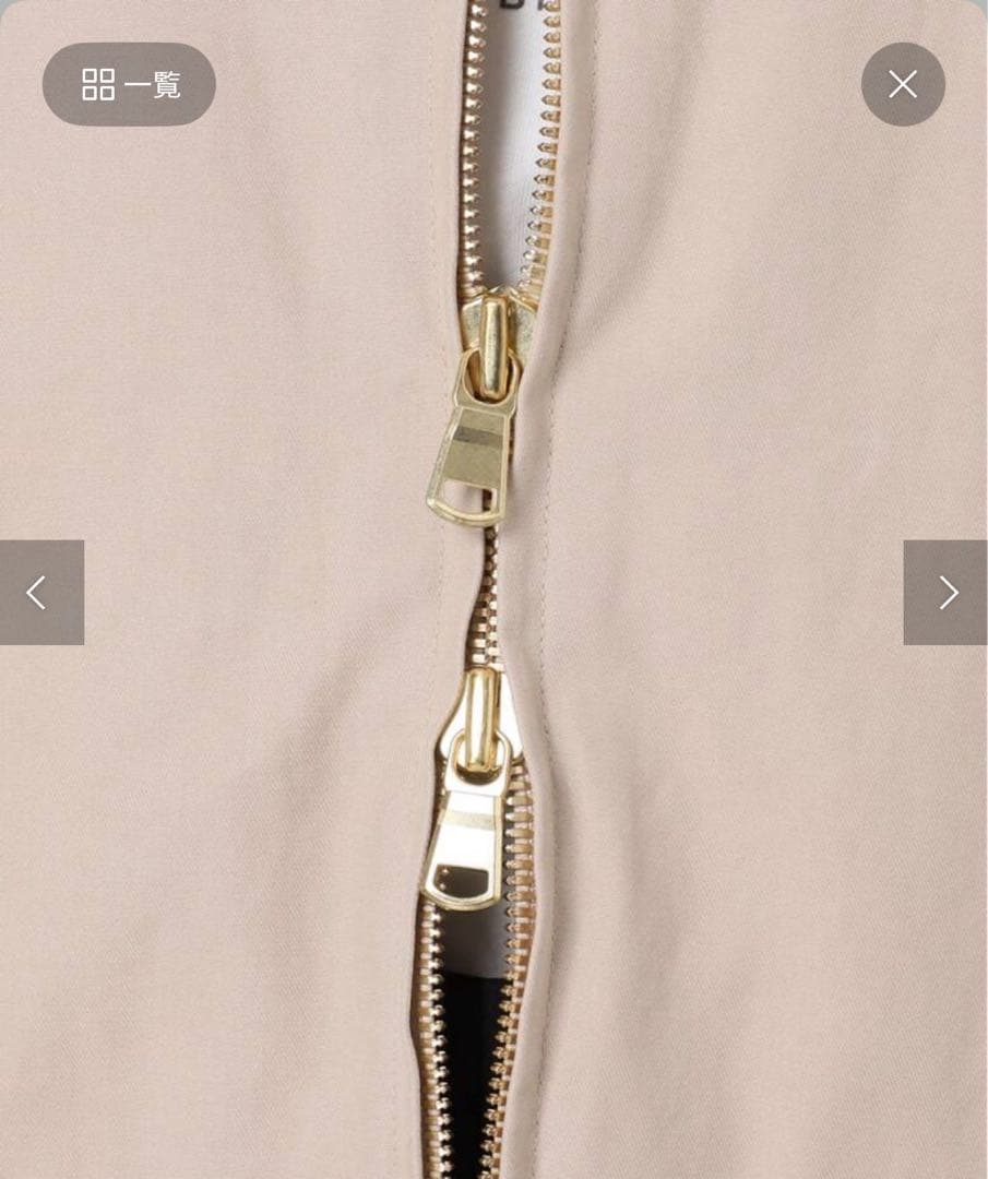 【CALUX/キャラクス】ZIP UP ジャケットDeuxieme Classe