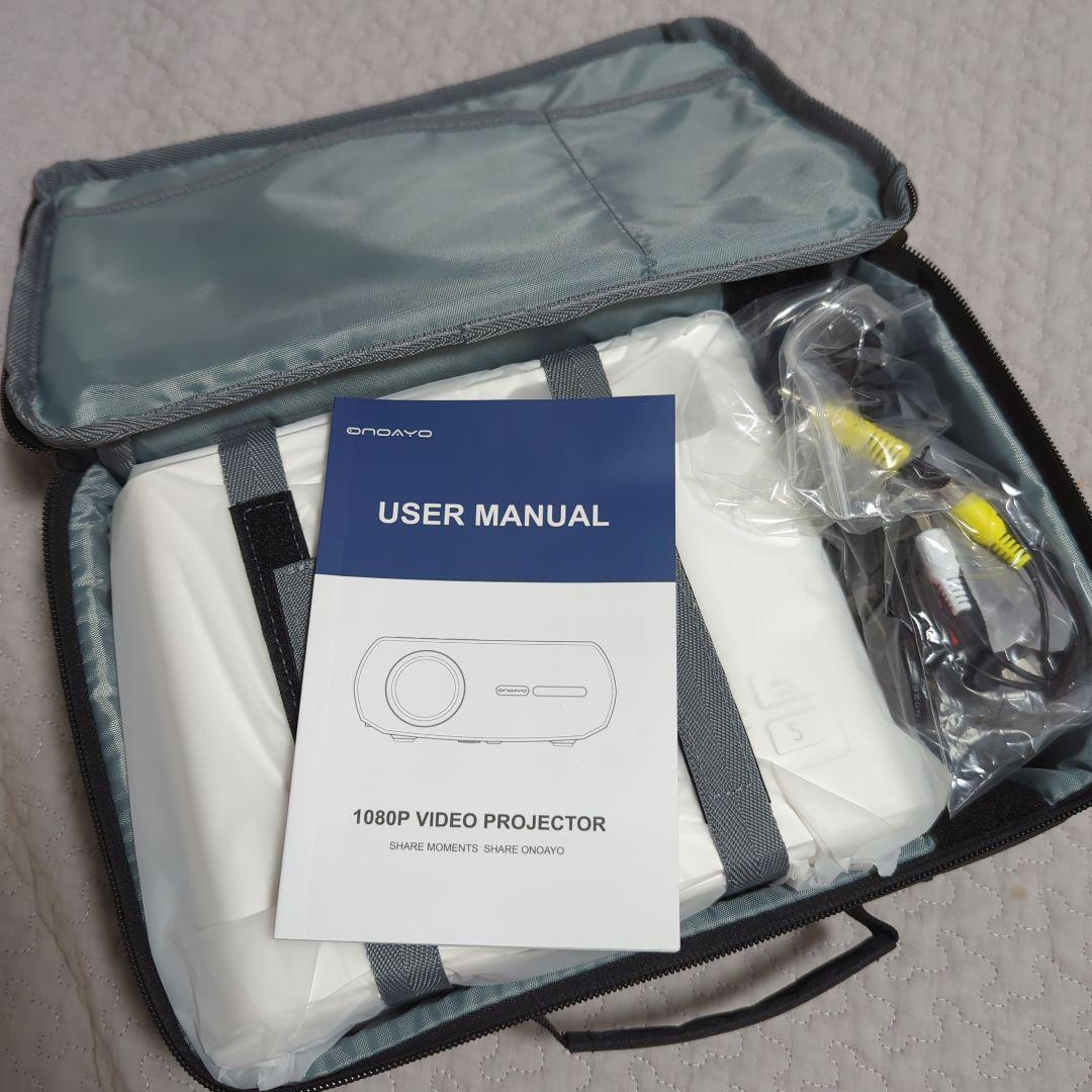 新品未開封 ONOAYO 1080P プロジェクター