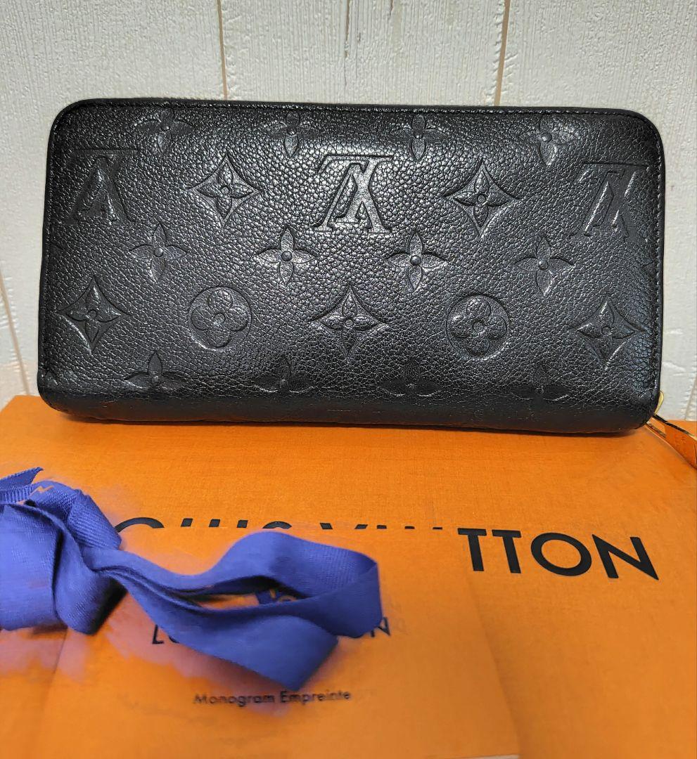 ルイ・ヴィトン ジッピーウォレット アンプラント ノワール