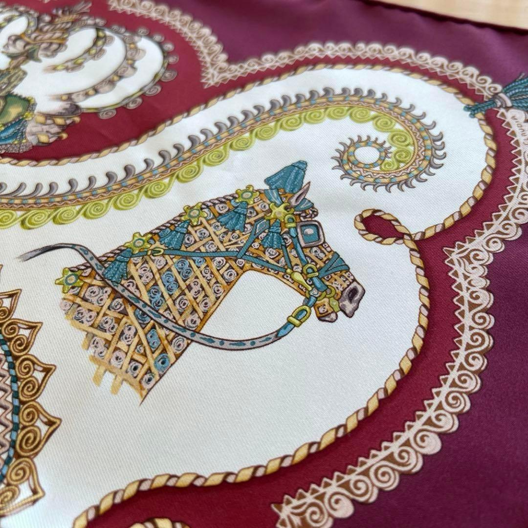 HERMES エルメス　カレ45 美品