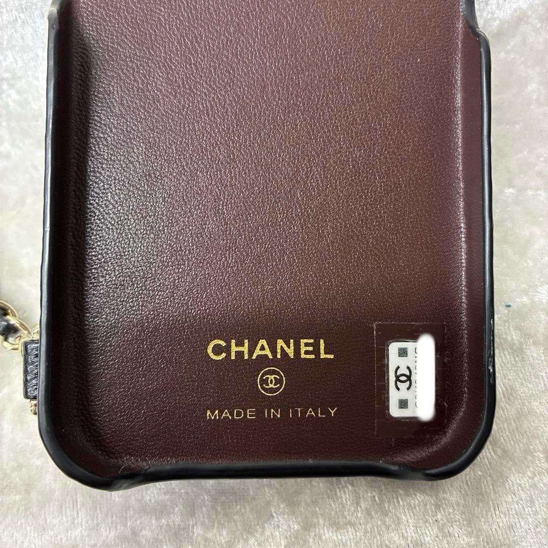 CHANEL シャネル マトラッセ iPhoneケース 6.1インチ相当
