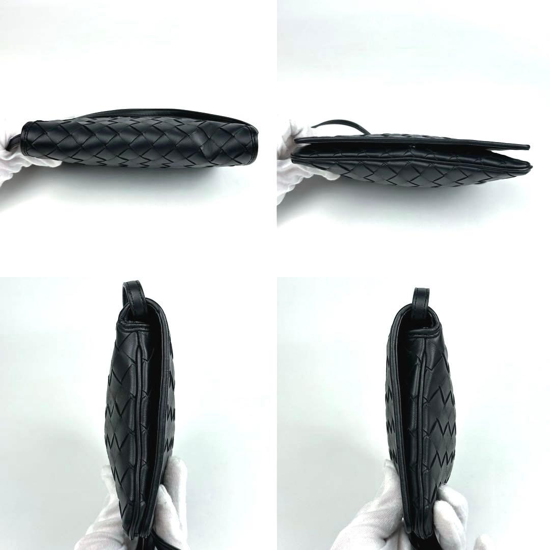 専用■ボッテガヴェネタ マキシイントレチャート ショルダーバッグ ラムスキン