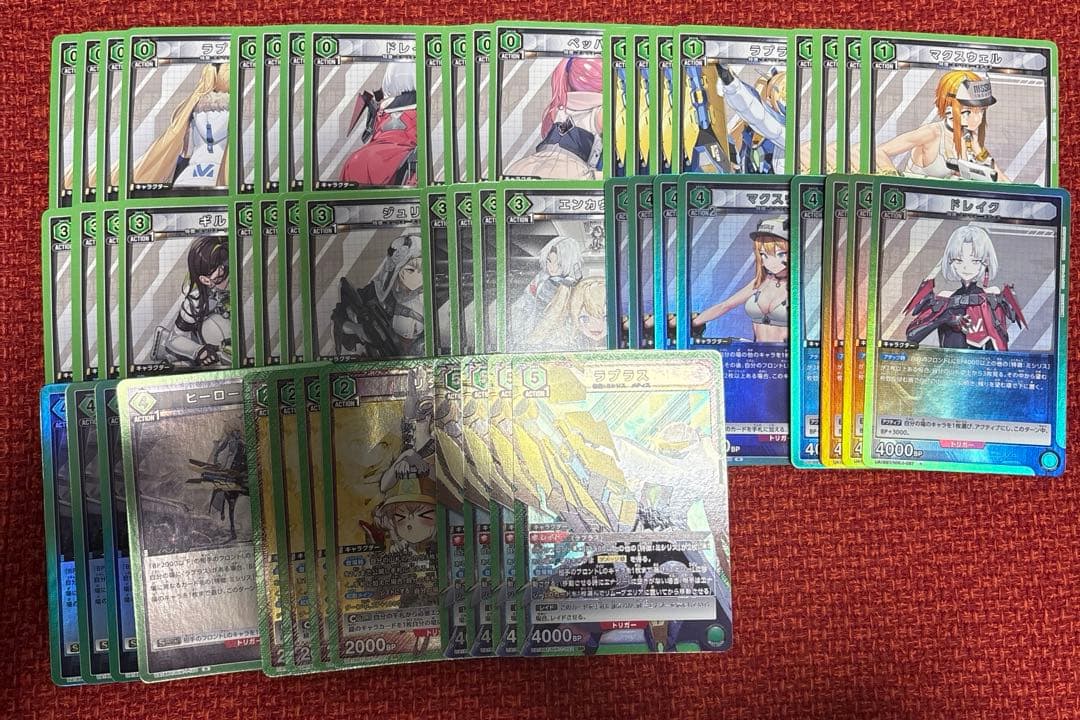 ユニオンアリーナ　ニケ　NIKKE ミリシス　デッキパーツ　まとめ