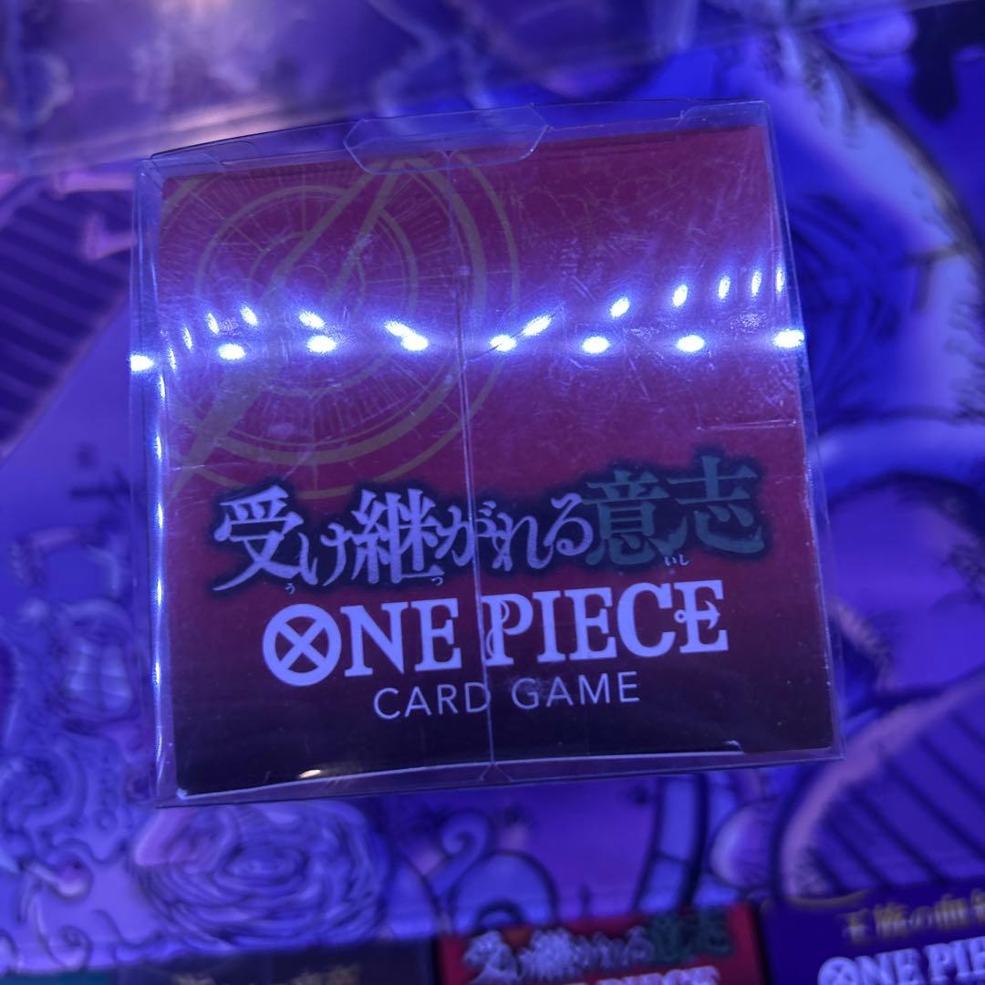 ワンピースカード　Box 受け継がれる意志　テープ付き
