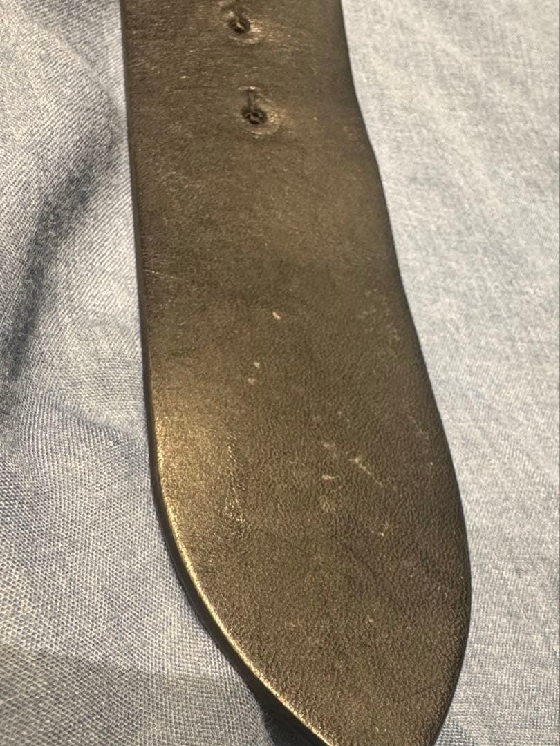 ※傷あり※ 高橋愛着用　メゾン マルジェラ　レザーベルト 4ステッチ