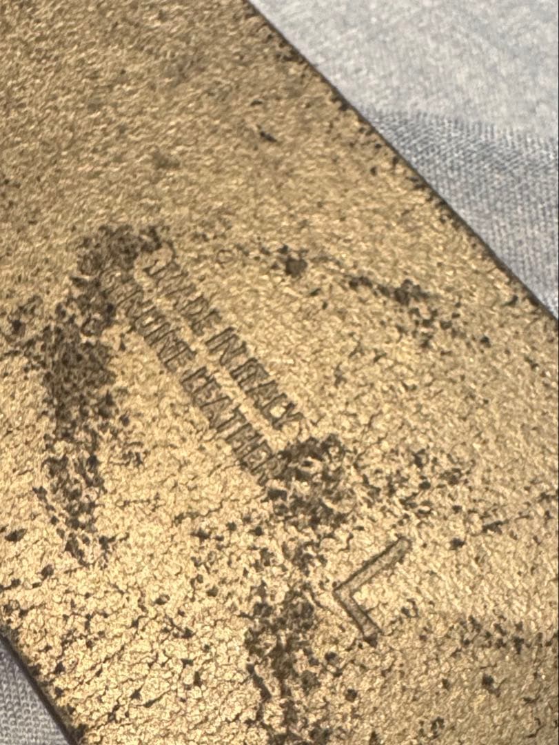 ※傷あり※ 高橋愛着用　メゾン マルジェラ　レザーベルト 4ステッチ