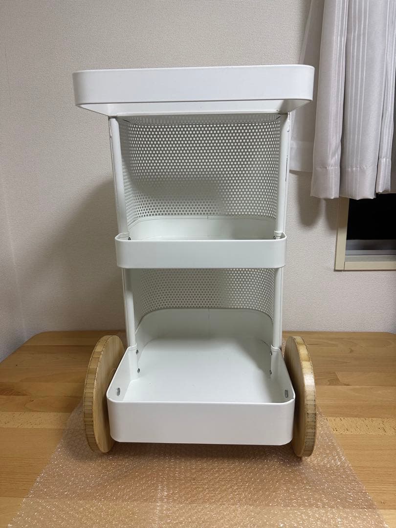 IKEA DAJLIEN(ダイリエン)収納ワゴン　ホワイト