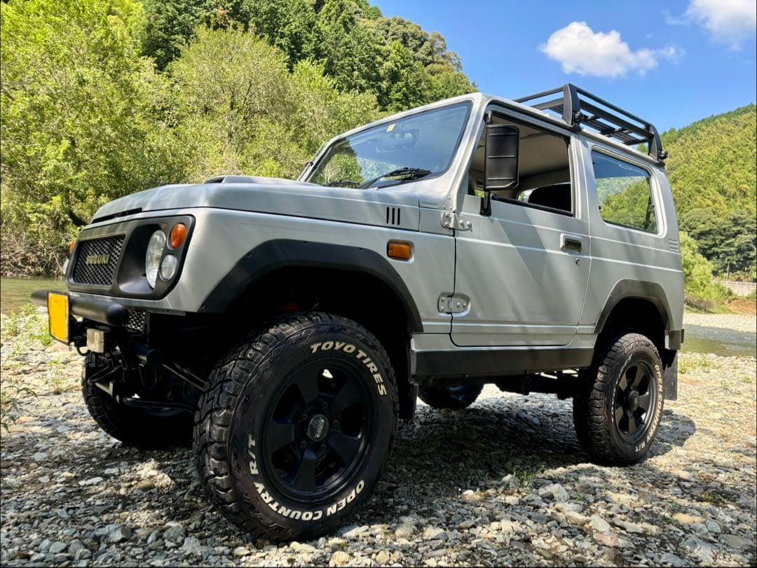 ジムニーJA11・JA22用ブッシュワーカー風9mmオーバーフェンダー