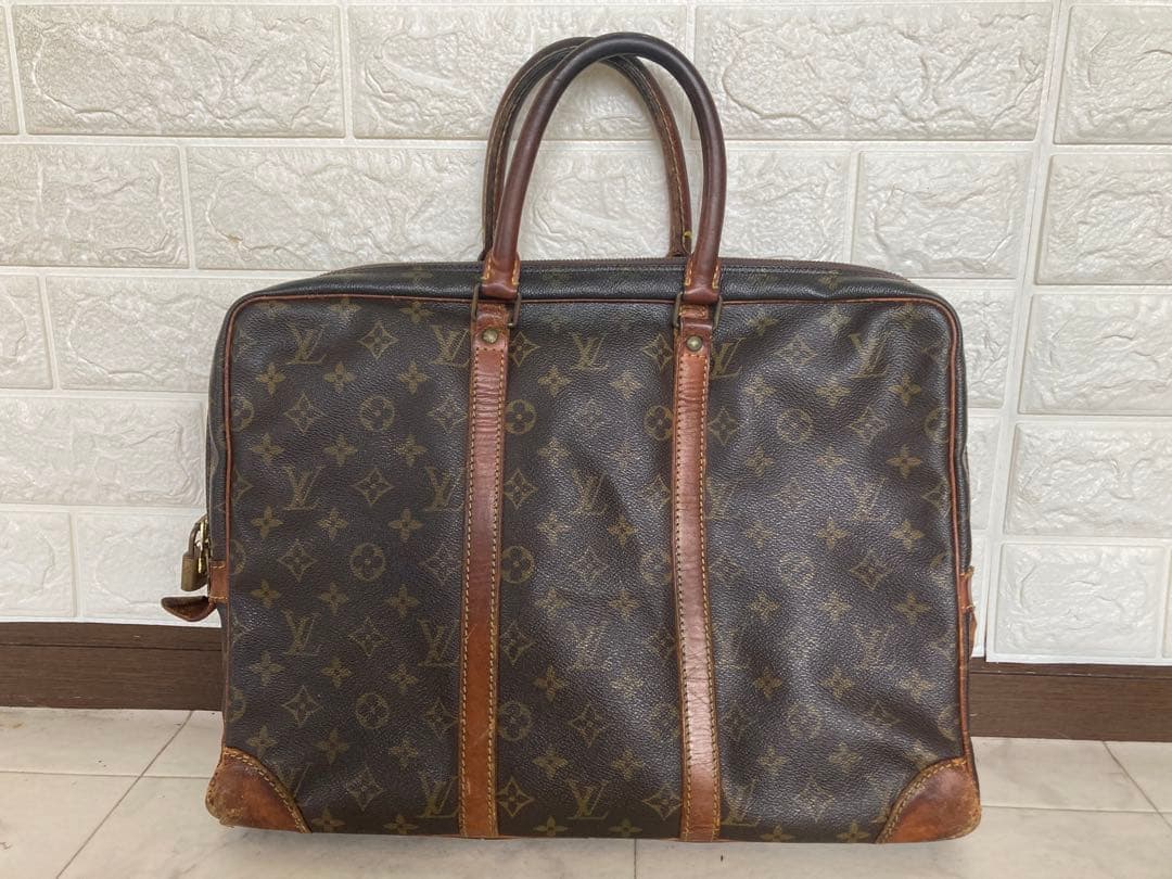 ⭐︎廃盤 希少⭐︎ 南京錠あり ヴィンテージ 書類カバン LOUIS VUITTON