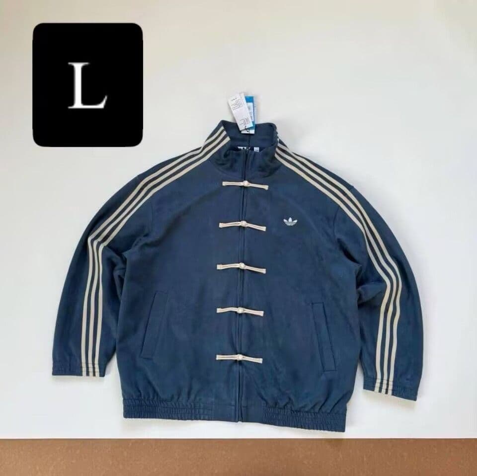 adidasアディダス 中国限定 蛇年トラックジャケット ネイビー Lサイズ”