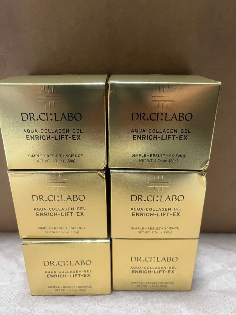 DR.CI:LABO アクアコラーゲンゲル エンリッチリフEX50g 6個セット
