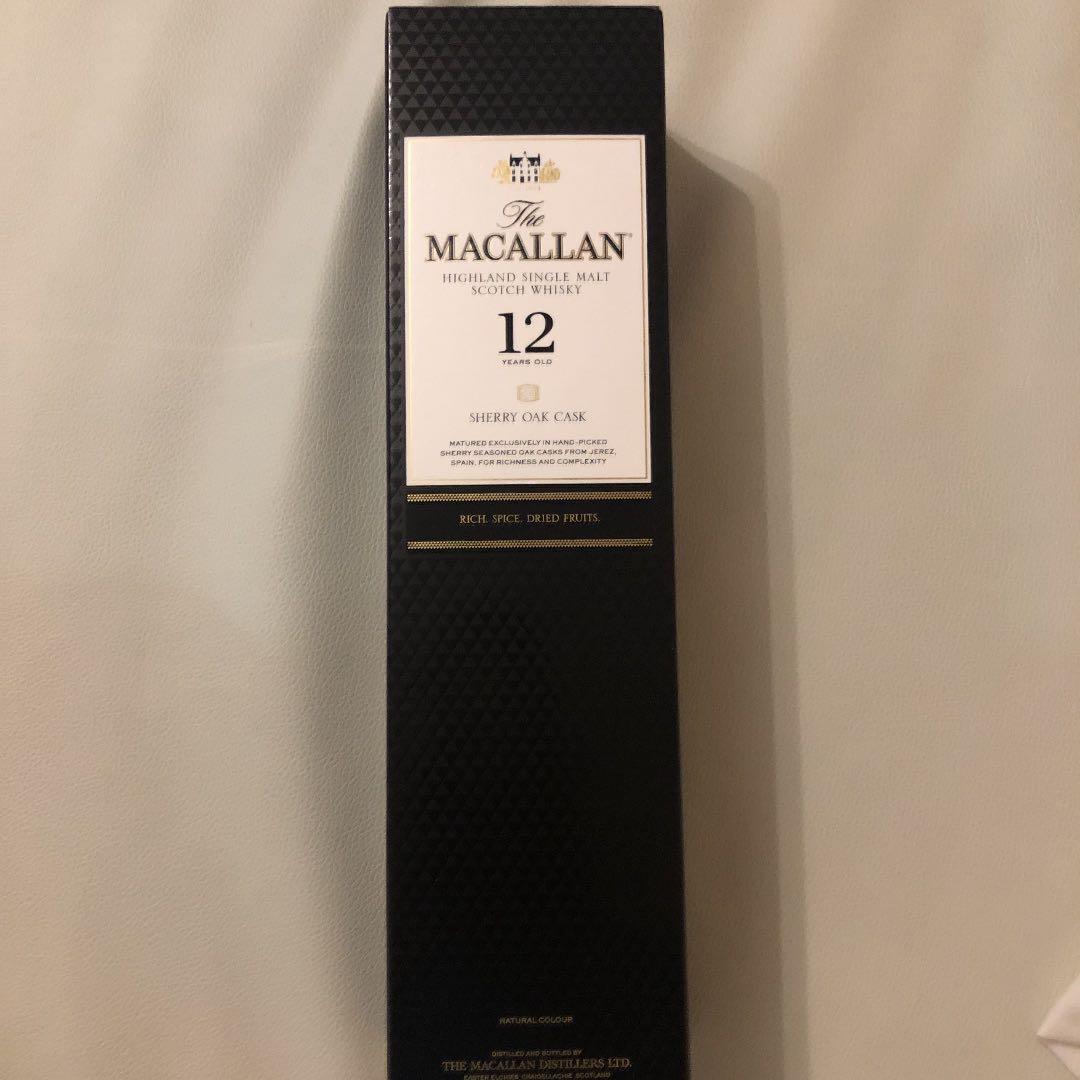 マッカラン12年 シェリーオーク　カスク　700ml 未開封
