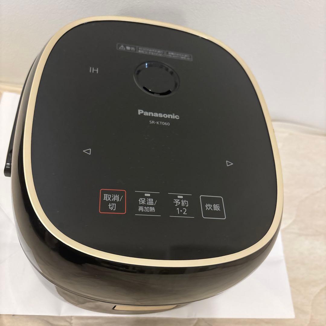 Panasonic IH炊飯器 SR-KT060 ブラック