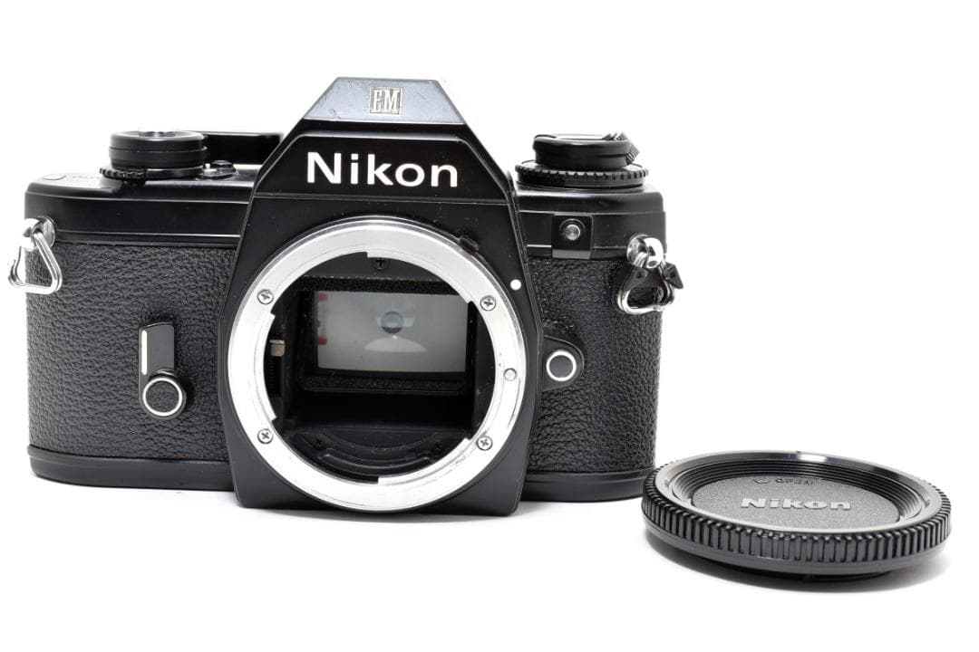 美品 NIKON ニコン EM フィルムカメラ モルト新品交換済 M188