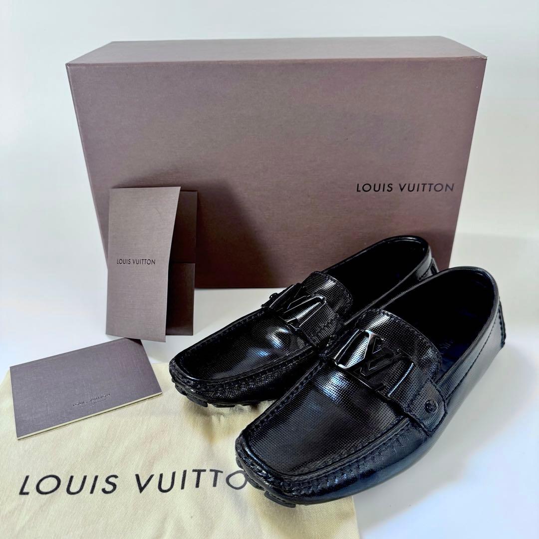 LOUIS VUITTON モンテカルロライン ドライビングシューズ　エンボス