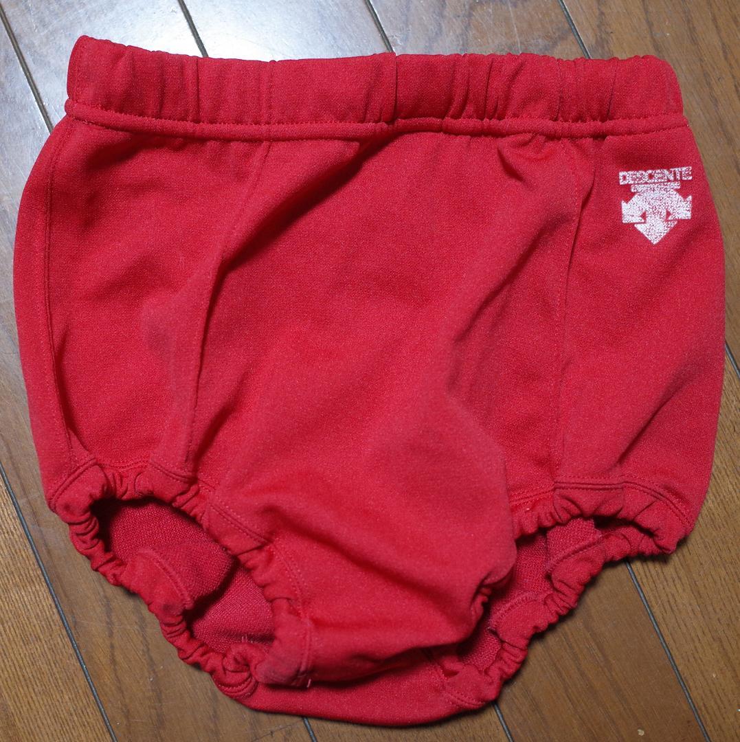 デサント DSP-78W バレーボール用ブルマー 赤 DESCENTE