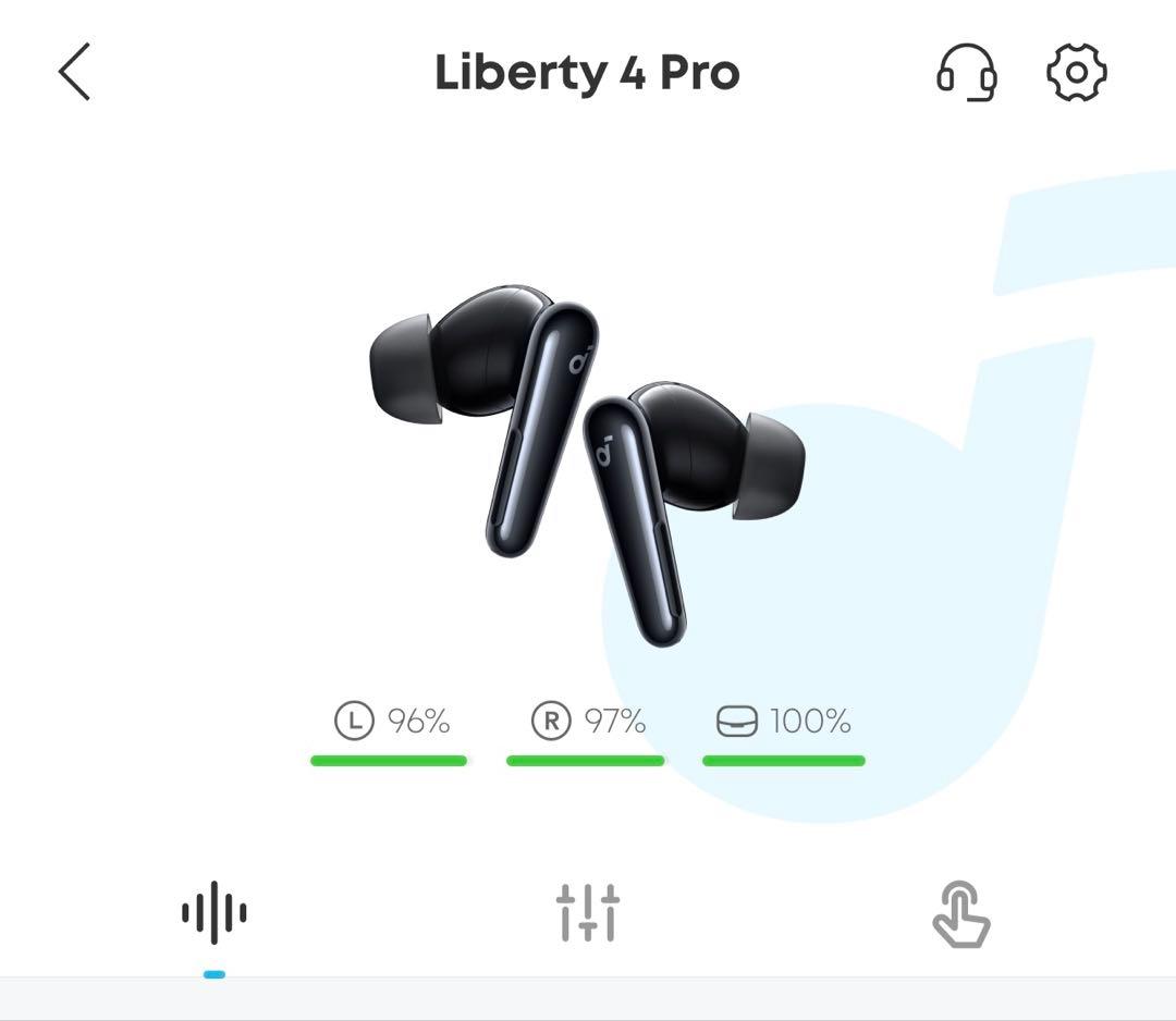 Liberty 4 Pro ブラック ワイヤレスイヤホン