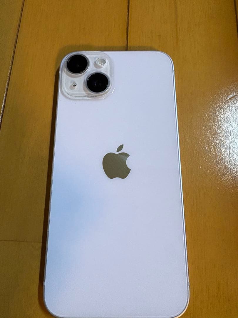 iPhone 14 パープル　画面ひび割れ