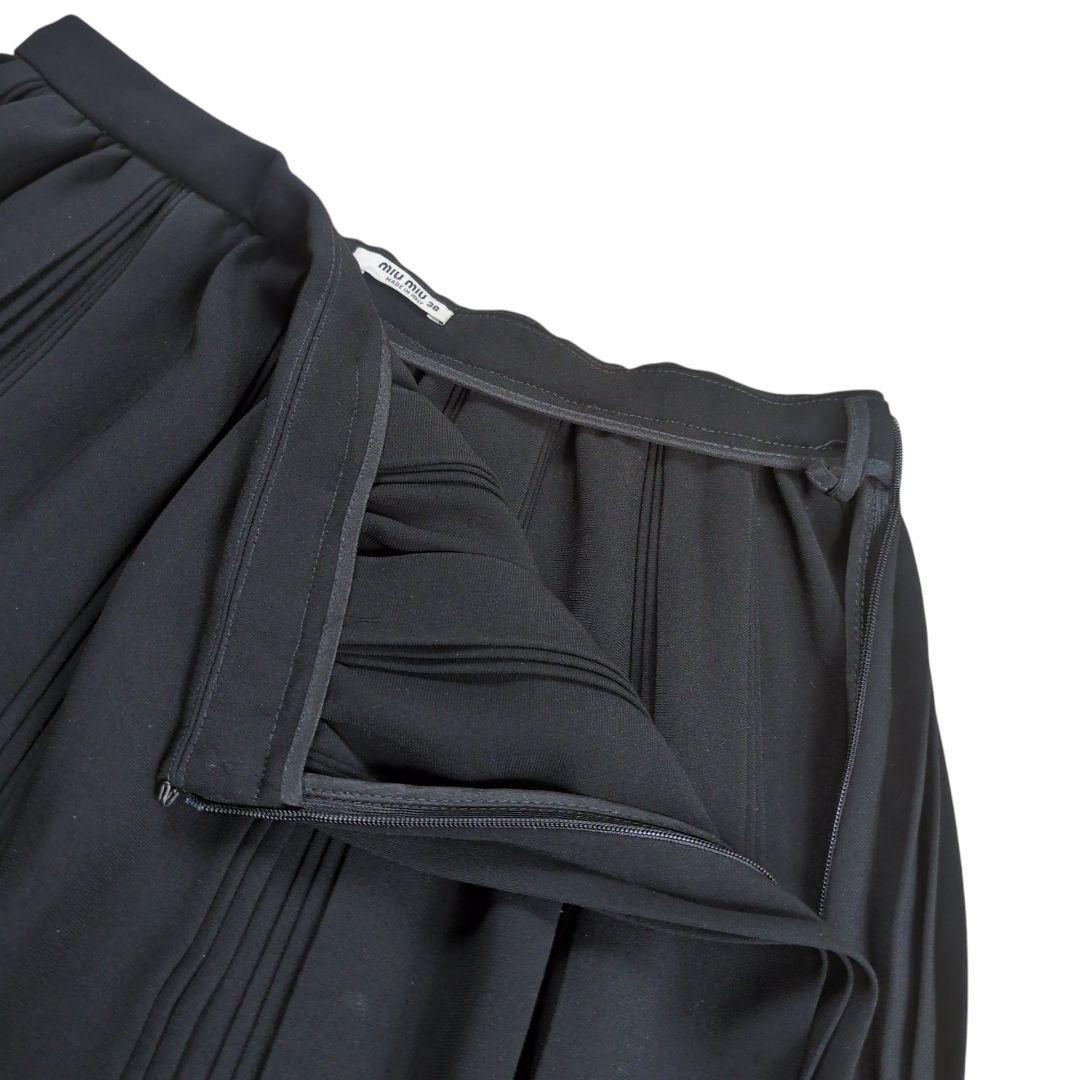 【美品】miumiu Archive プリーツ ミニスカート