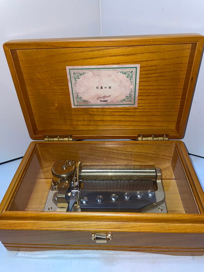 フジゲン シリンダーオルゴール　50弁　信濃の国