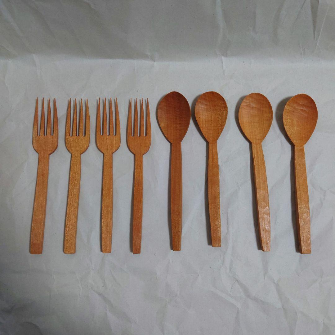 ●新品未使用品● 渡邊浩幸 スプーン パスタフォーク 合計8本セット