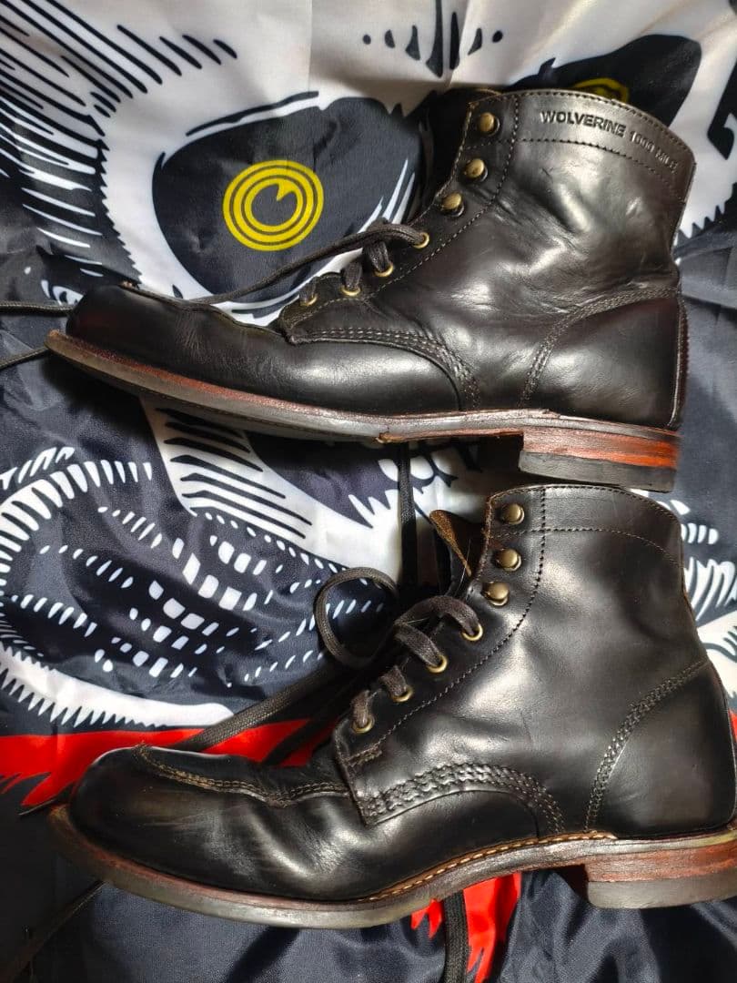 Wolverine 1000マイルブーツコートランド