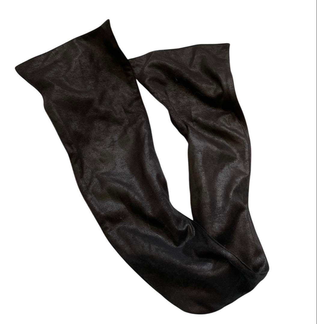 シェアスピリット　レザー調ターバン　ヘアーバンド