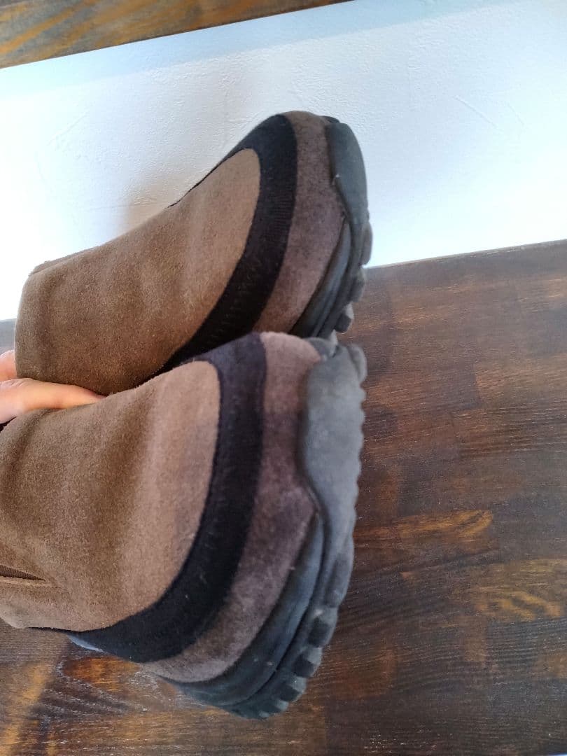 TODAYFUL Vibramsole Leather Sabot Mグリーン