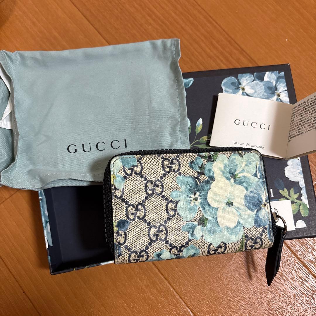 鑑定済み　GUCCI 花柄 ケース