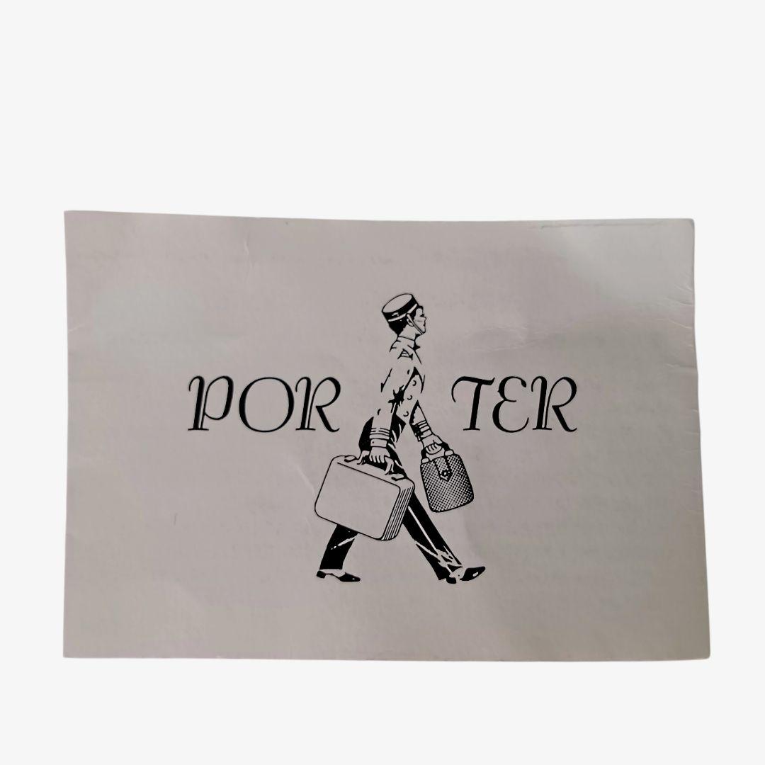 【美品】完売品 ポーター タンカー リュック バックパック PORTER　黒