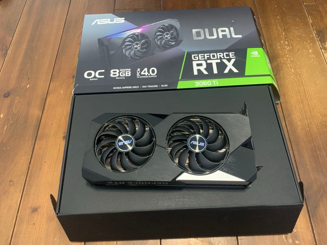 グラフィックボード・グラボ・ビデオカード Asus Geforce RTX 3060 Ti 8GB