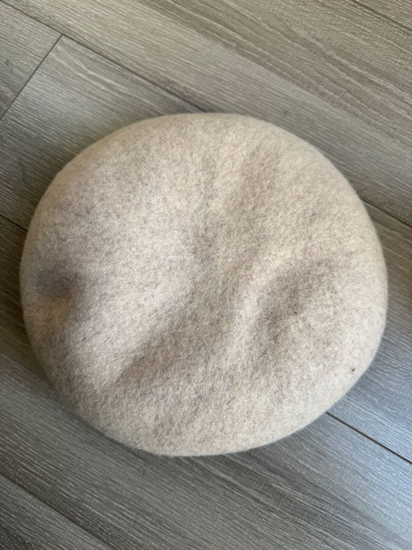 ヴィヴィアンウエストウッド　ウール ベージュ　ベレー帽　オーブ