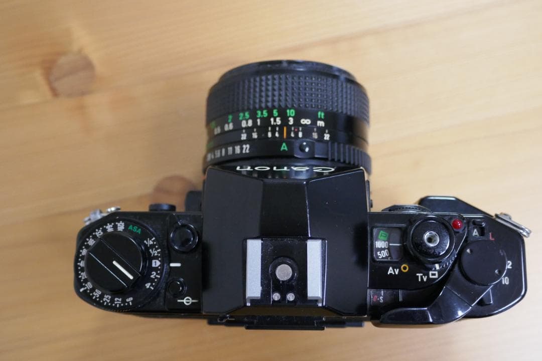 Rtさん専用　Canon A-1 フィルム一眼レフカメラ 28mmレンズ付き