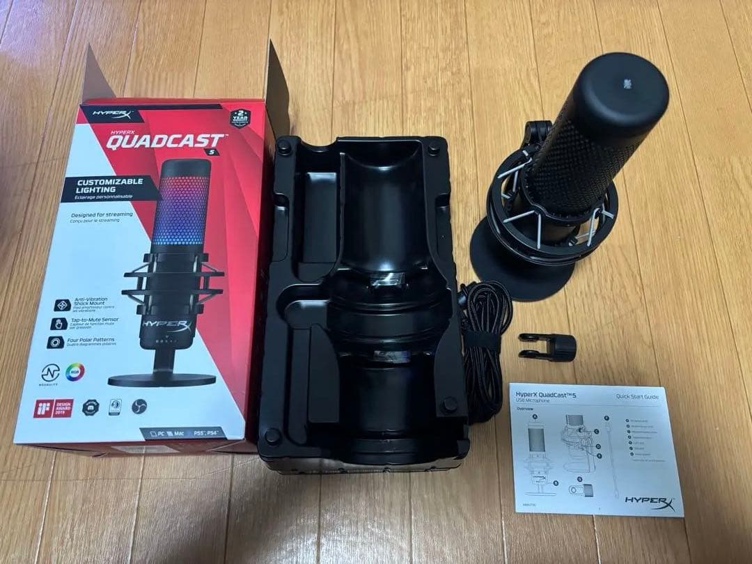 配信機器・PA機器・レコーディング機器 HYPERX QuadCast s