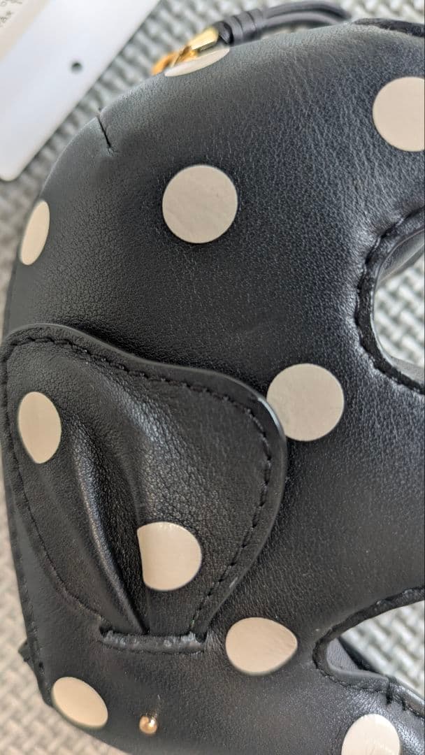 Kate Spade 象型ケース 黒/白