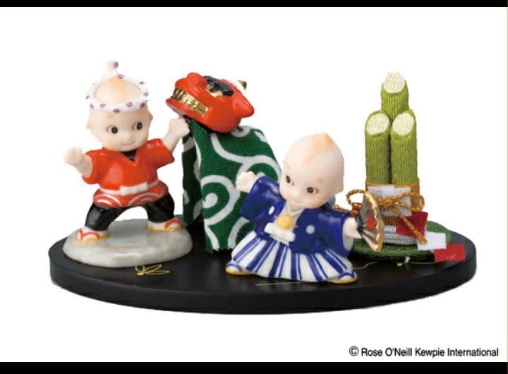 ローズオニール キューピー 歳時記 フィギュアセット 1月 正月 新年 元旦