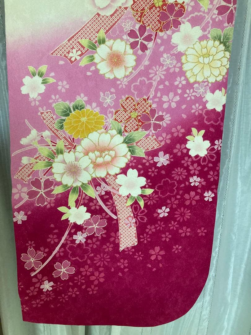 成人式用 振袖 一式セット　着物ハンガー付き