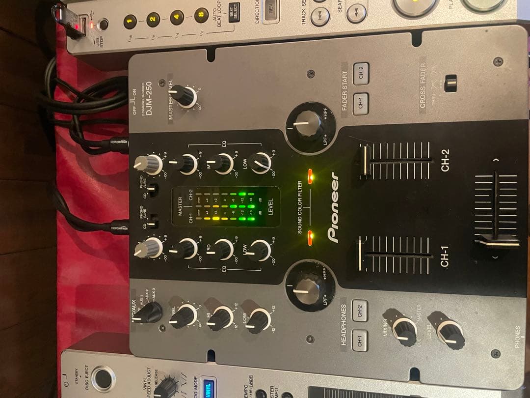 DJ機材 Pioneer CDJ850 X2 DJM-250-K