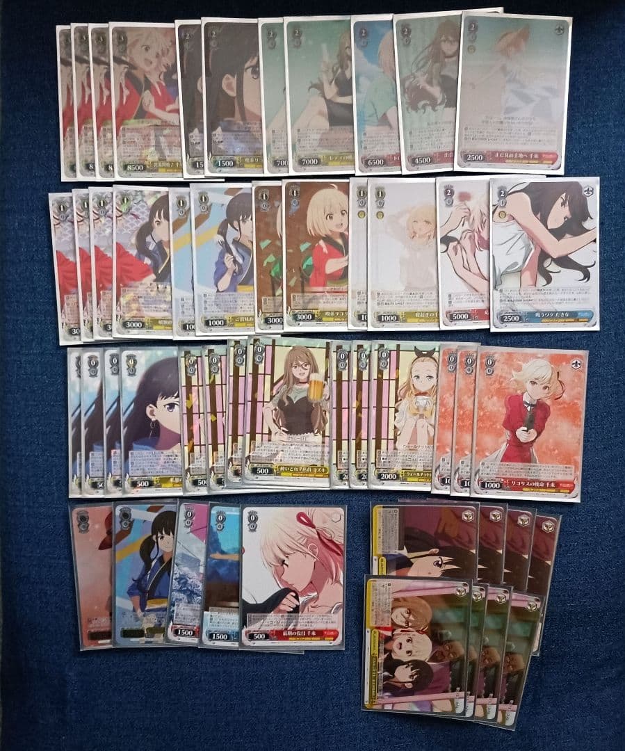 リコリコ デッキ+パーツ まとめ売りセット ヴァイスシュヴァルツ