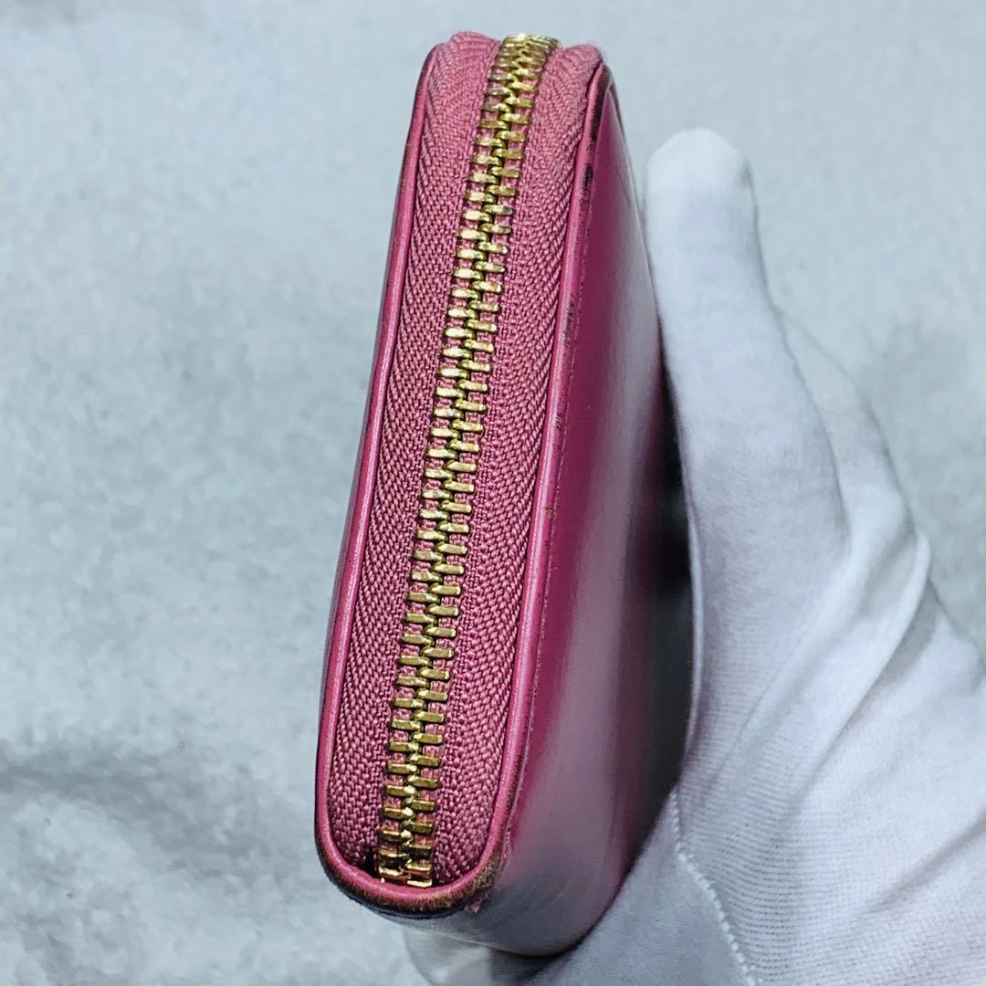 ⭐️GUCCI　グッチ　L字長財布 レザー ピンク 332747 525040