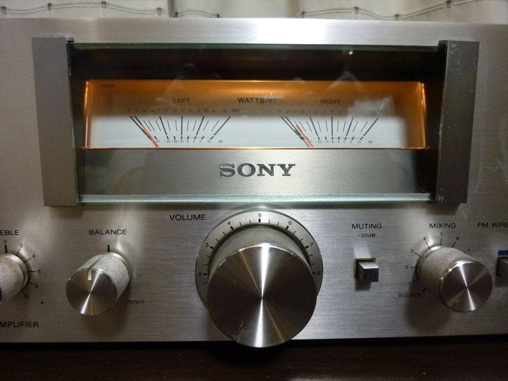 SONY ソニー プリメインアンプ TA-515 修理済 全機能動作 超美品