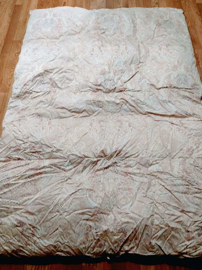 ハンガリー産ホワイトグースダウン95％ロイヤルゴールドラベル日本製 二層キルト