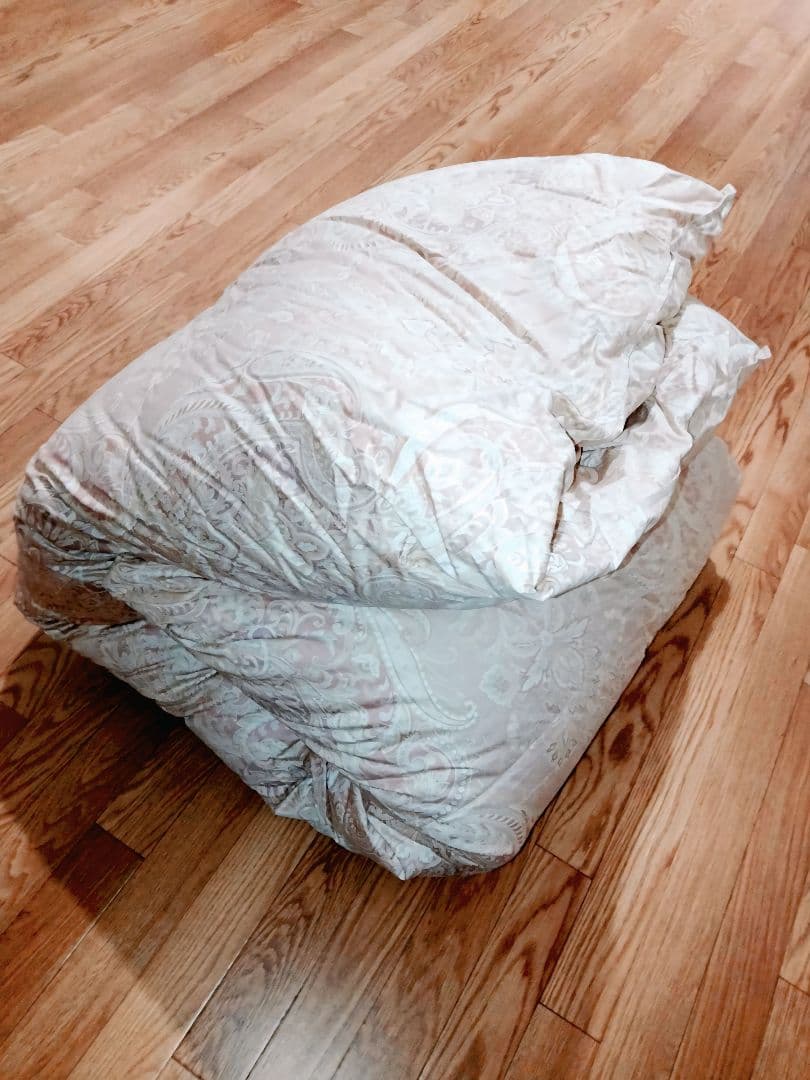 ハンガリー産ホワイトグースダウン95％ロイヤルゴールドラベル日本製 二層キルト
