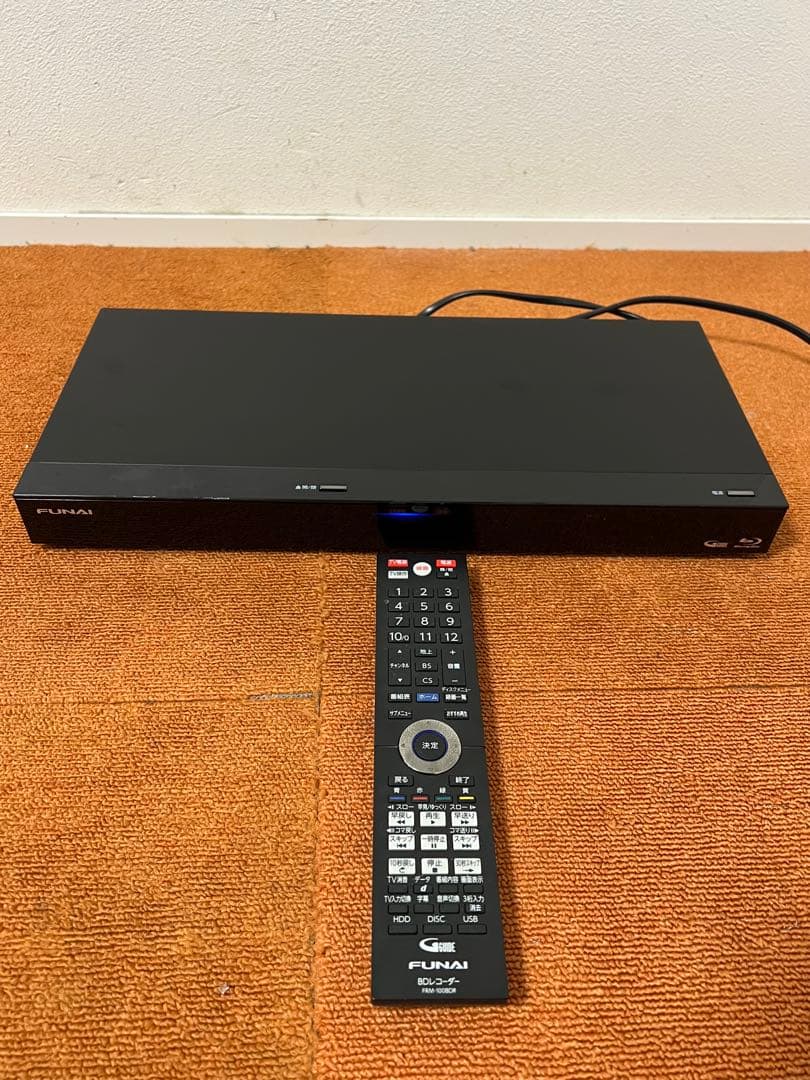Funai ブルーレイレコーダー HDDレコーダー2番組同時録画　長時間録画