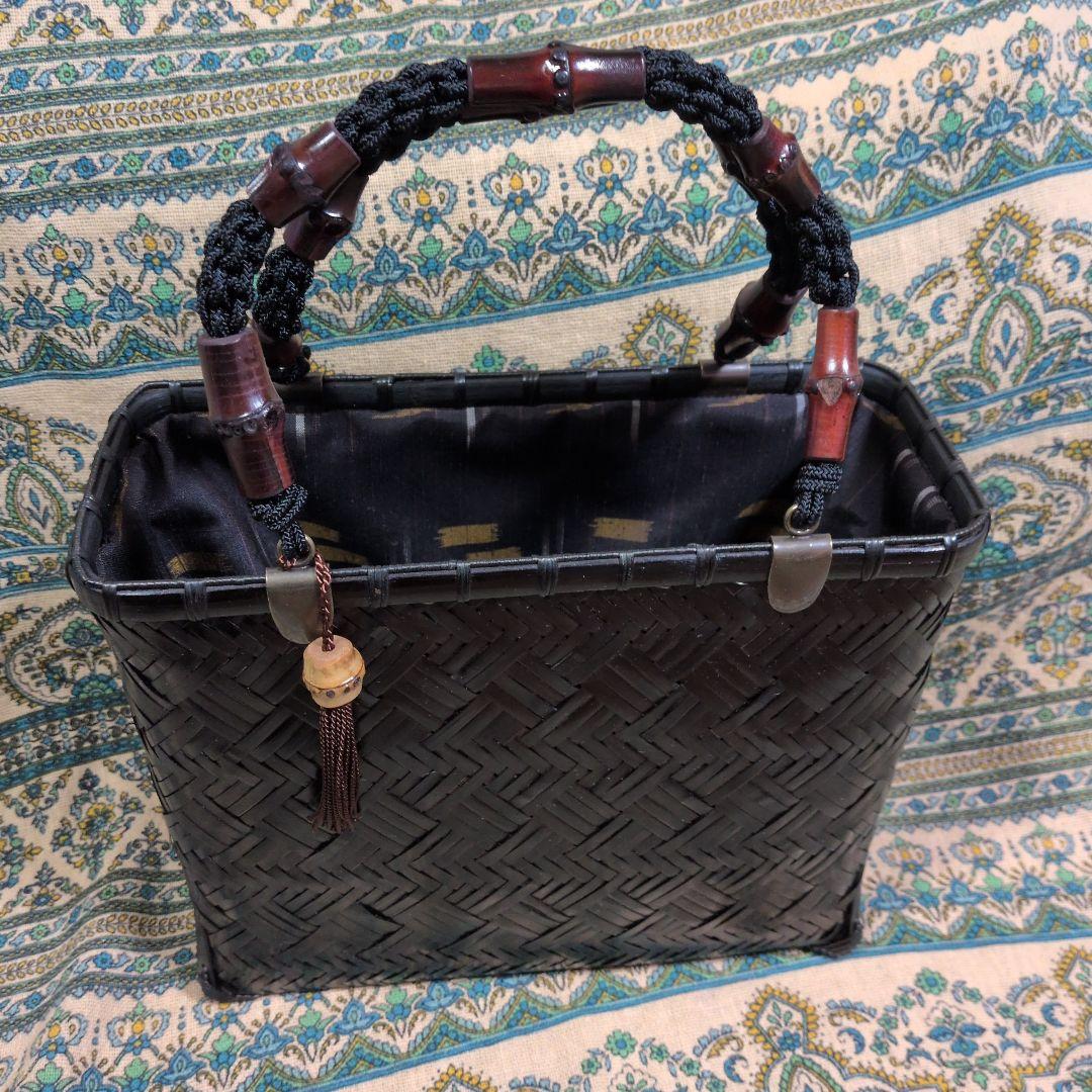 NoriP　公長斎小菅　竹公長　かごバッグ