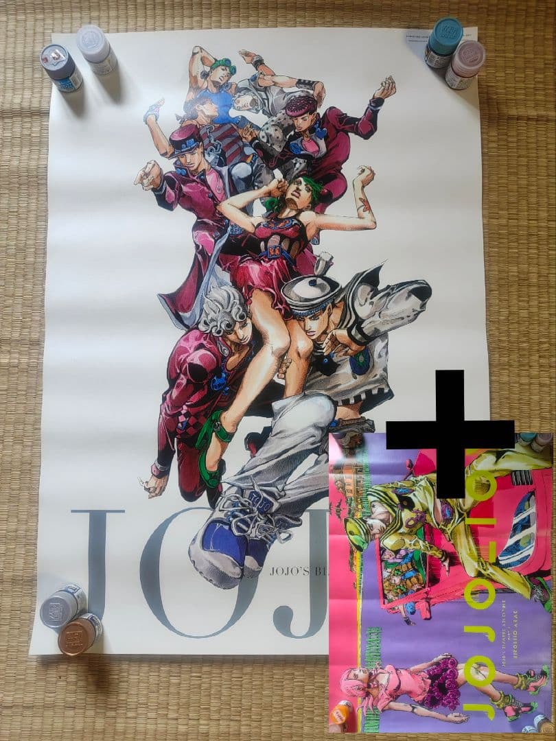 ジョジョ展 B2ポスター オールスターA ジョジョリオン 2枚セット