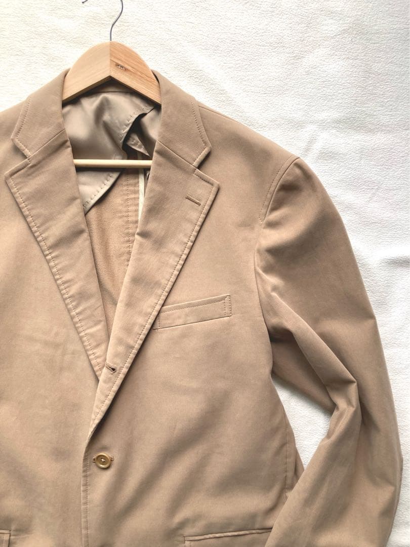 サメオJ.PRESS ジャケット　サイズLL ブラウン　美品　段折　背抜