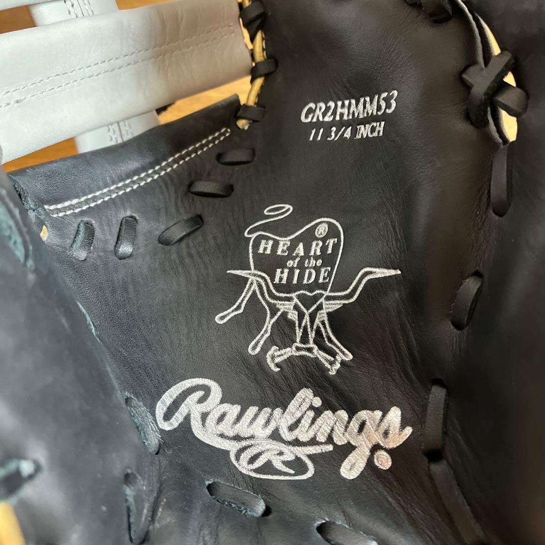 ローリングス HOH GR2HMM53 一般軟式 ファーストミット 極美品