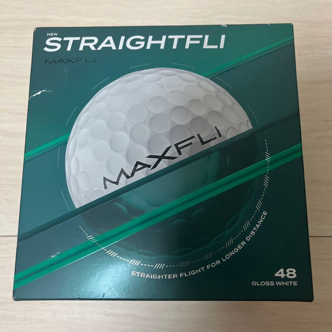 MAXFLI STRAIGHTFLI ゴルフボール 48個入り