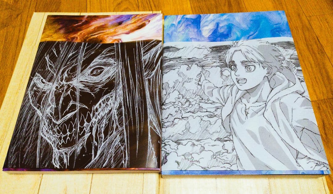 進撃の巨人 KEY ANIMATION BOOK Part1,2 2冊セット